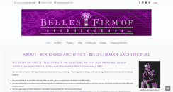Desktop Screenshot of bellesarchitecture.com